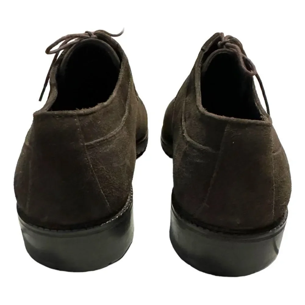 Cole Haan Suede NikeAir Sole Split-Toe Lace-up Oxford Sz 9 Perfect Condition